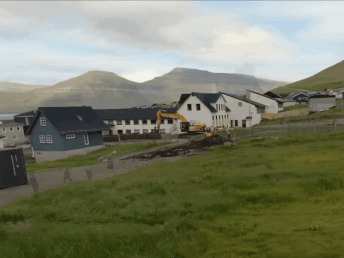 Timelapse í Leirvíkar skúla